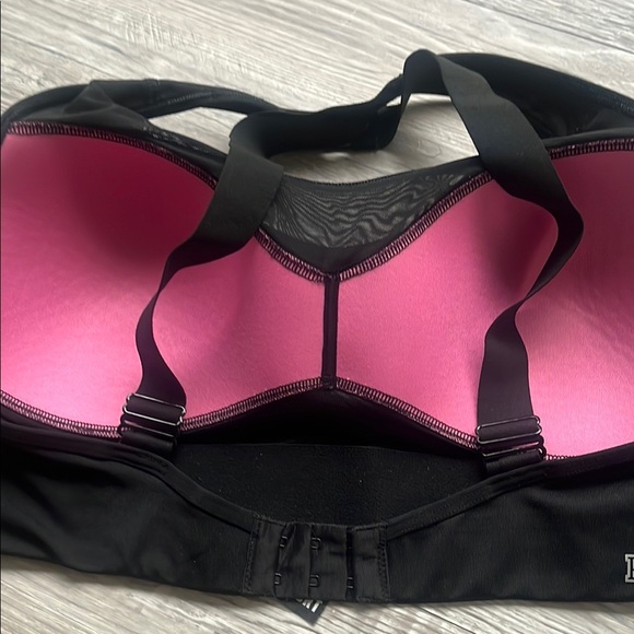 PINK Victoria’s Secret Black Women's Intimate Sport  Bra sizes XL - Picture 3 of 4